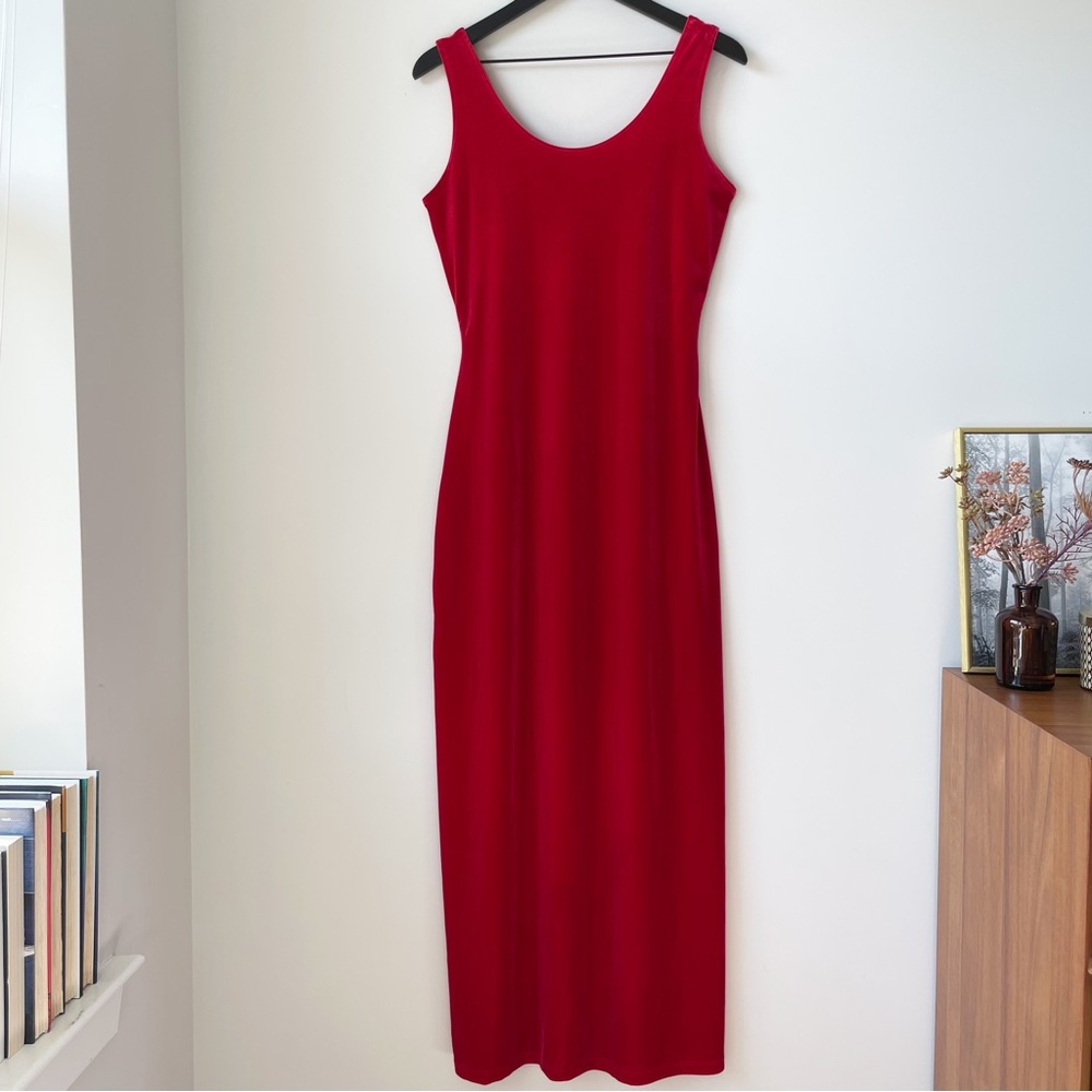 Vintage 90s High Maintenance Velvet Dress